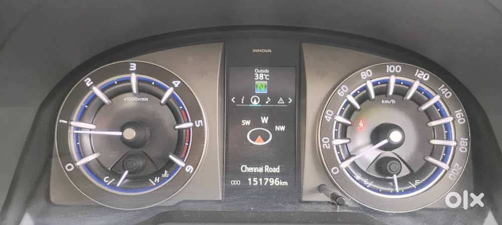 Toyota Innova Crysta [2016-2020] 2.4 Zx At 7 Str, 2018, Diesel