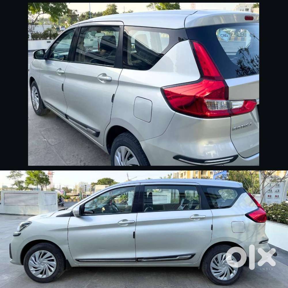 Ertiga Vxi Cng Company Fitted - 2021 - Very Well Maintained - Silver