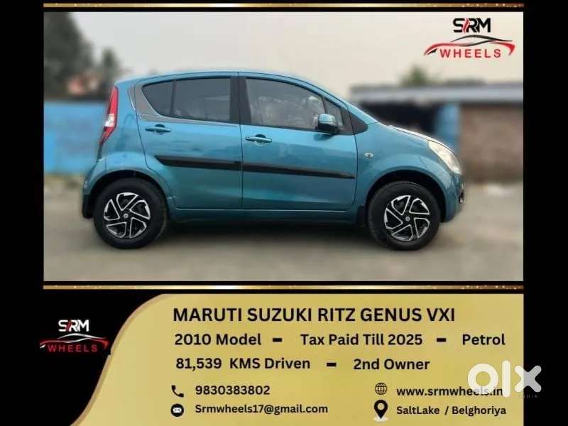 Maruti Suzuki Ritz Genus Vxi, 2010, Petrol