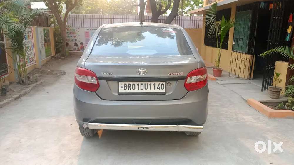 Tata Zest Top Model With Orange Interior