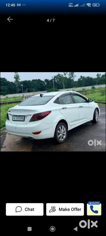 Hyundai Verna Ex 2011