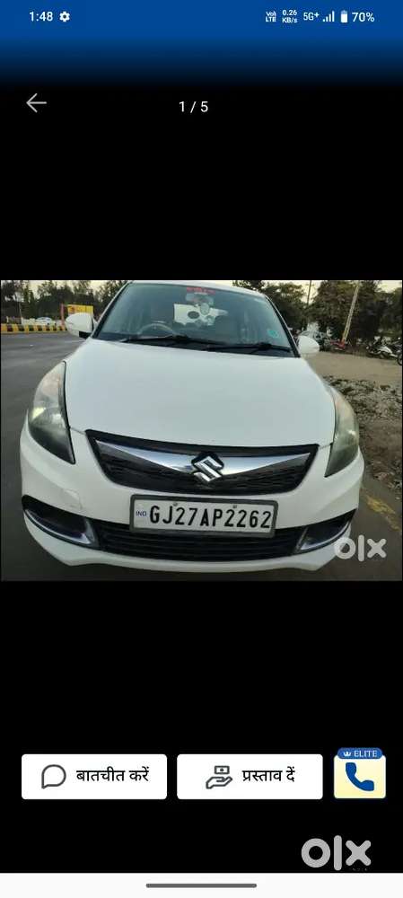 2015 Maruti Suzuki Dzire 1.2 Vxi Cng