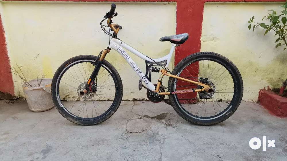 Hero Octane 26T Archer 21 Speed Adult Cycle White 18 Frame Bicycles 1784565141