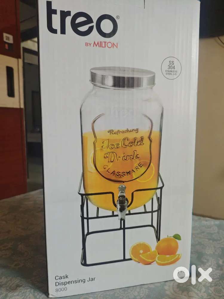 Milton Cask dispensing jar 8mL(8 Litres)
