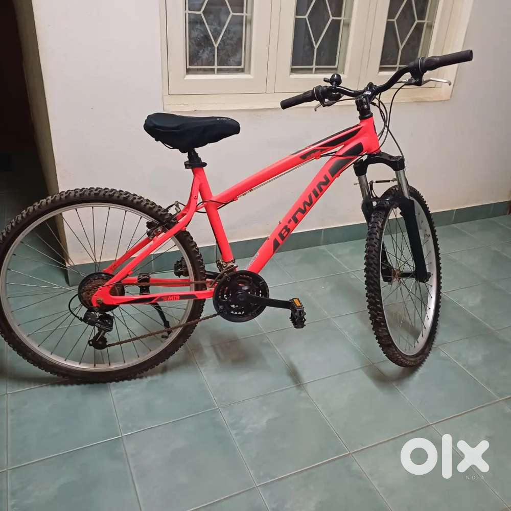 340 Mountain Bike Orange Btwin Bike Rockrider 340 BTWIN VTT