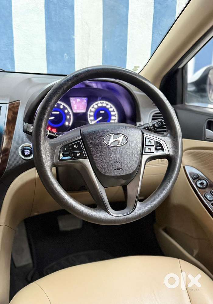 Hyundai Verna Sx(o) Petrol At, 2015, Petrol