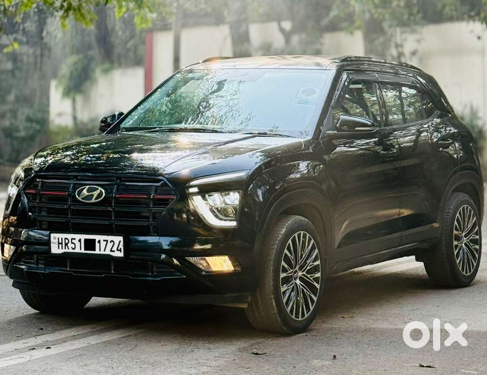 Hyundai Creta 1.5 S Plus Knight Petrol, 2024, Petrol