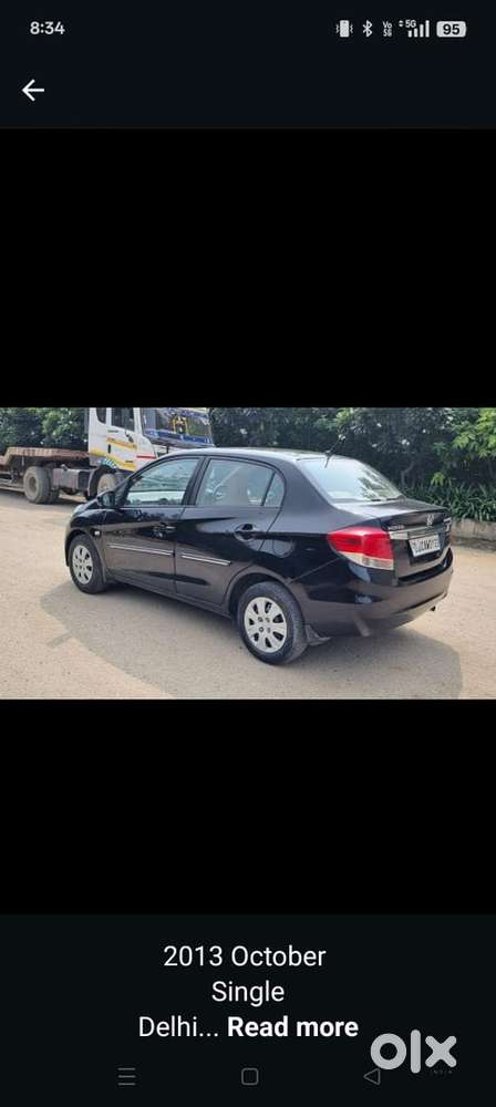 Honda Amaze Black Colour Just Like New