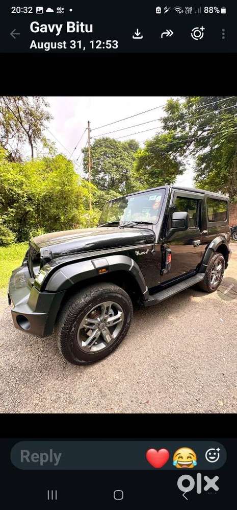 Mahindra Thar Lx D At 4wd Ht, 2021, Diesel