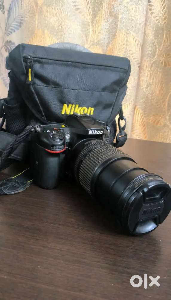 Nikon D7200 camera with Nikon AFS 18105mm and Nikon AF 50mm lens