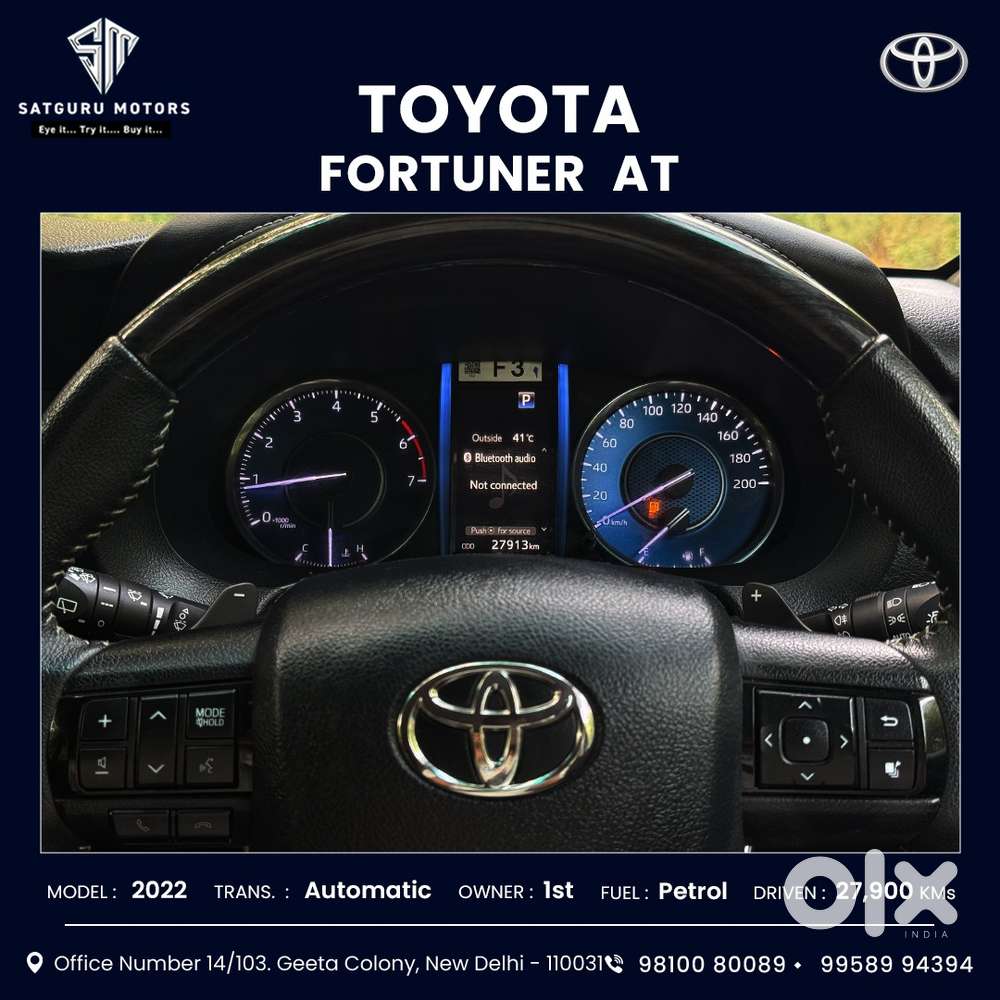 Toyota Fortuner 4x2 At 2.7 Petrol, 2022, Petrol