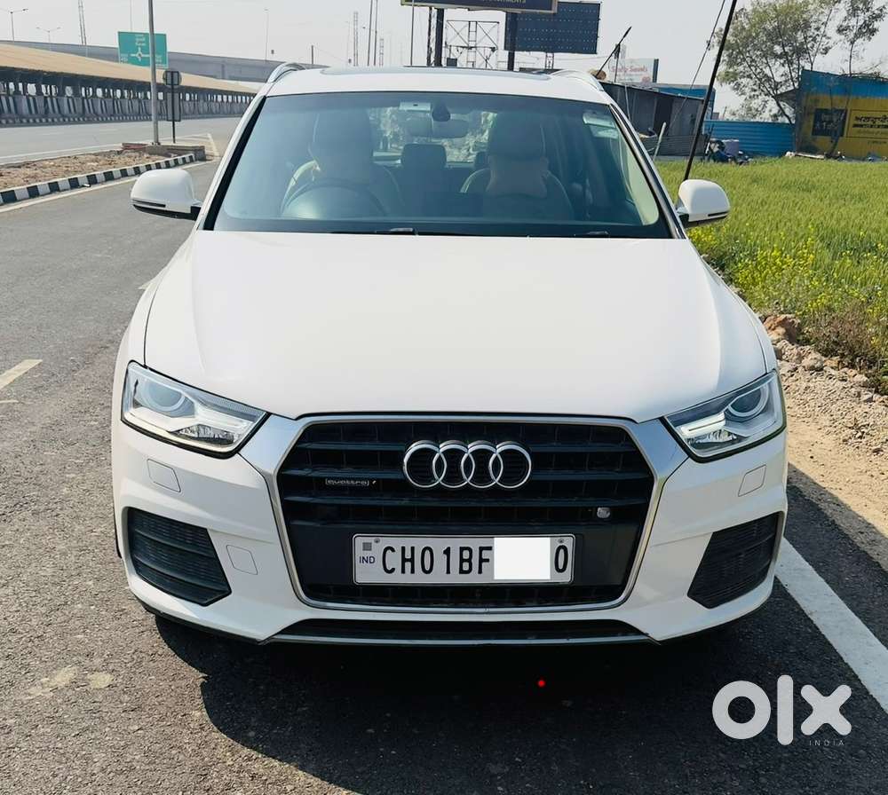 Audi Q3 2016 Diesel White Color 92000 Km Driven