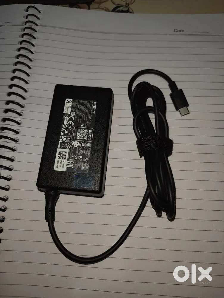 Acer aspire3 series adaptor with warranty receipt no one day used.