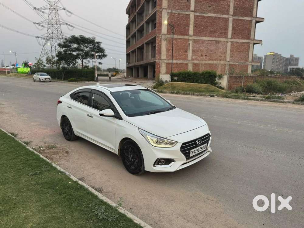 Hyundai Verna 2019 Top Model Sxo Options.