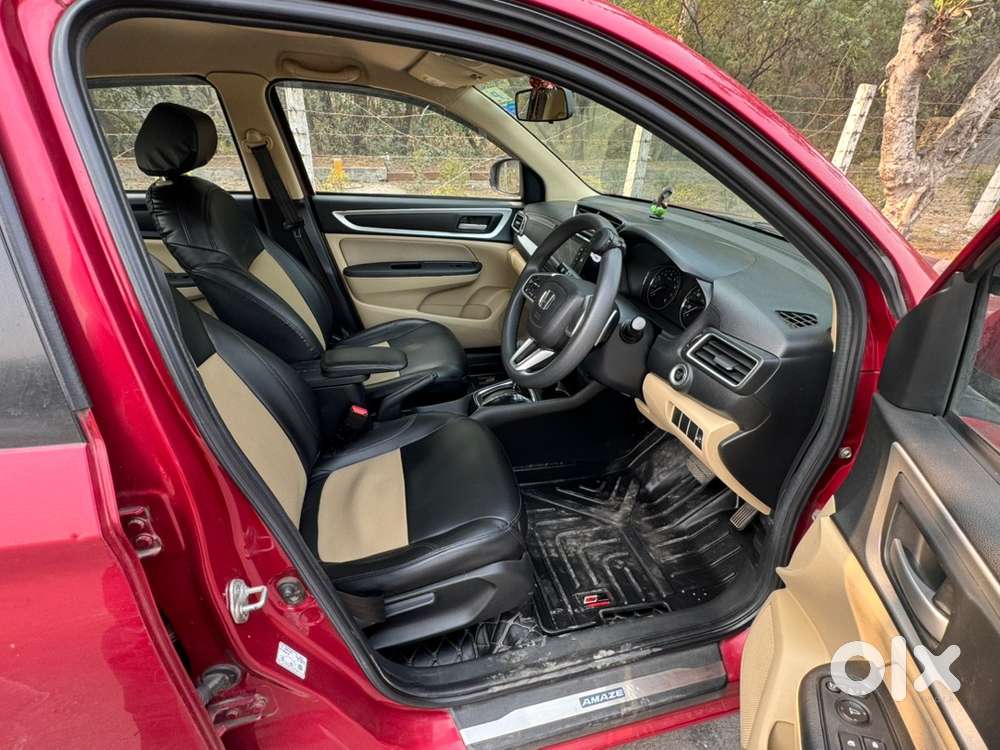 Honda Amaze Vx Cvt Automatic (top Model)  Oct 2021  Cherry Red
