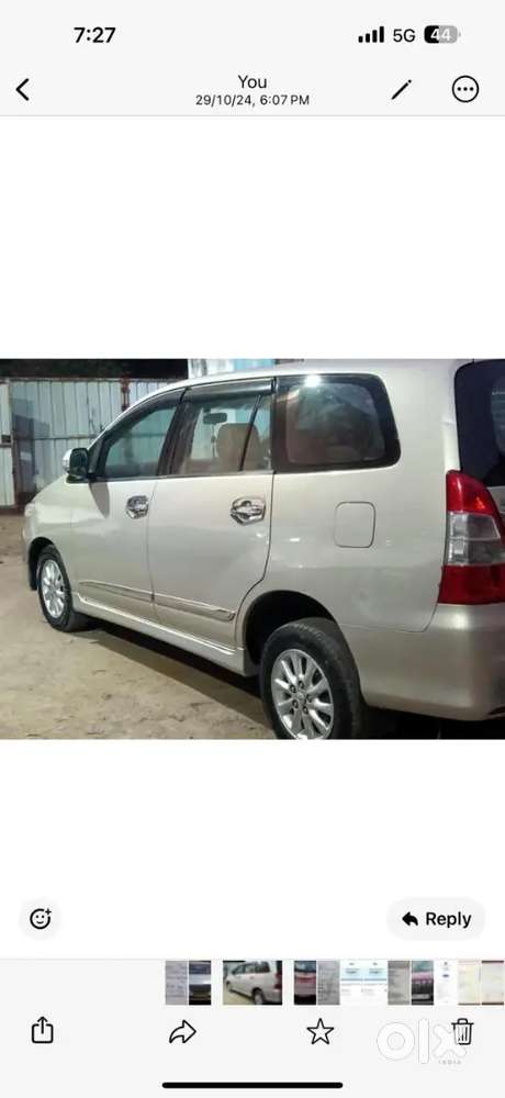 Toyota Innova 2014 Diesel 220000 Km Driven