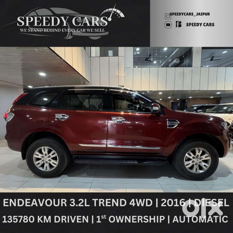 Ford Endeavour 3.2 Trend At 4x4, 2016, Diesel