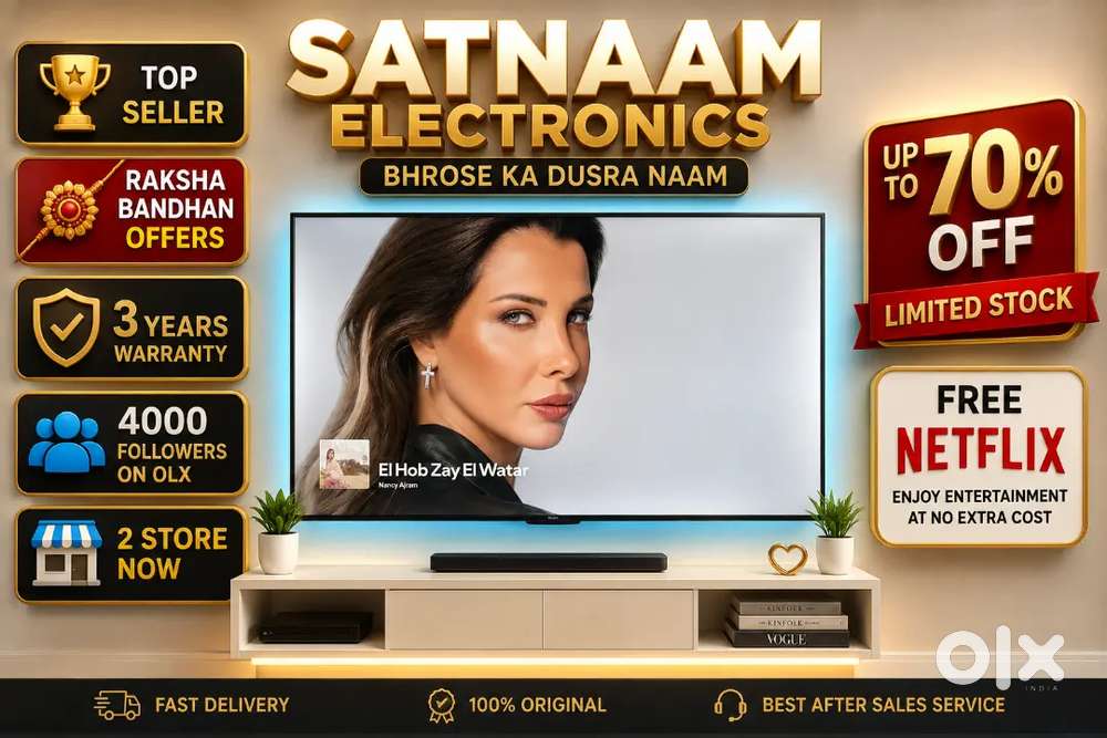 43 Q-LED TV 3 YEARS WARRANTY EXCHANGE OFFER HDR 10