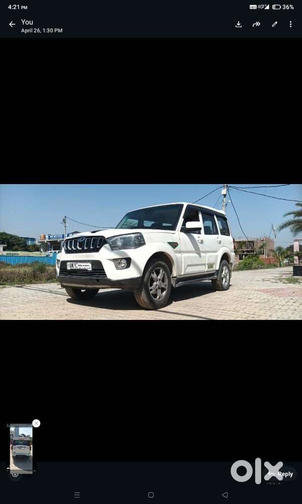Mahindra Scorpio S4, 2017, Diesel