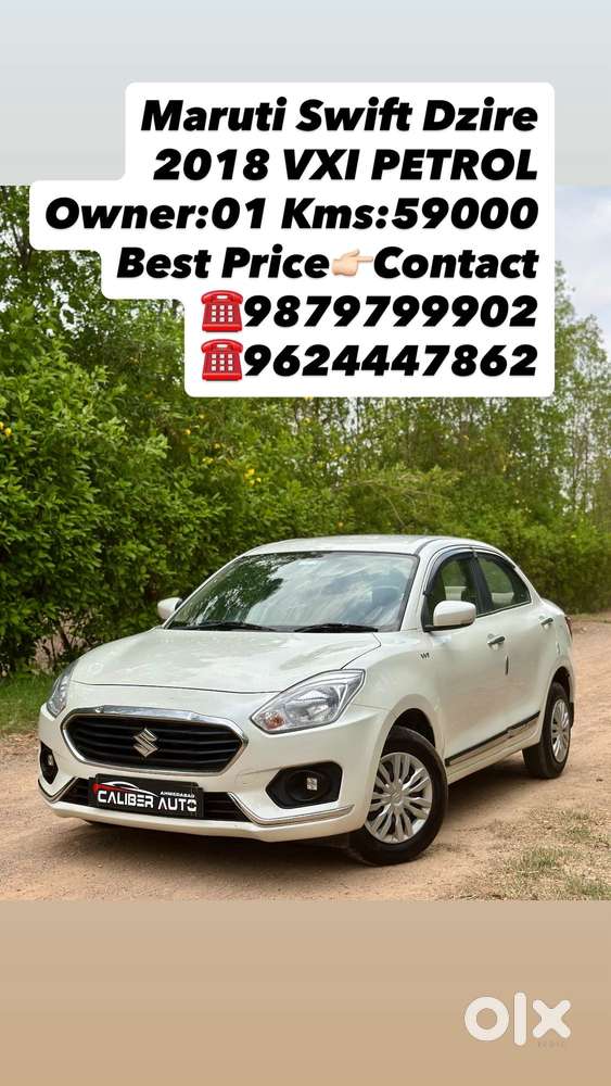 Maruti Suzuki Swift Dzire 1.2 Vxi Bsiv, 2018, Petrol