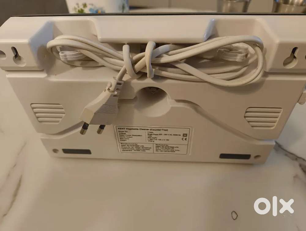 Kent fruit and Vegetable Cleaner with the box