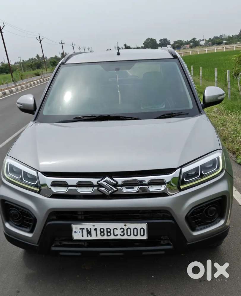 Vip Number Tn-18-bc-3000 | Pristine Silver Maruti Brezza Vxi