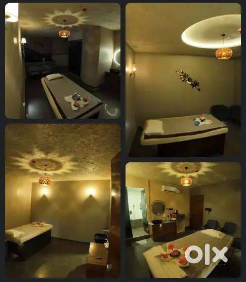 Required part time female therapist for massage Centre free cab