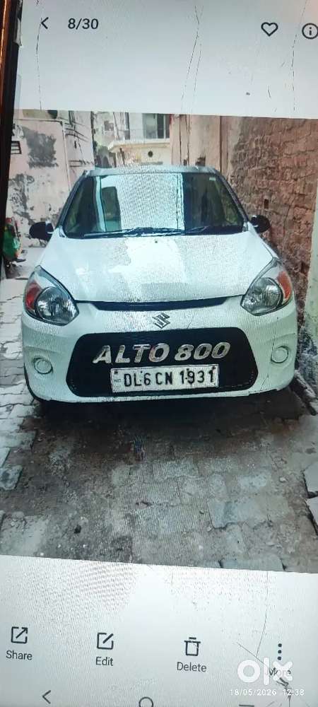Maruti Suzuki Alto 800 2013 Cng & Hybrids 70000 Km Driven