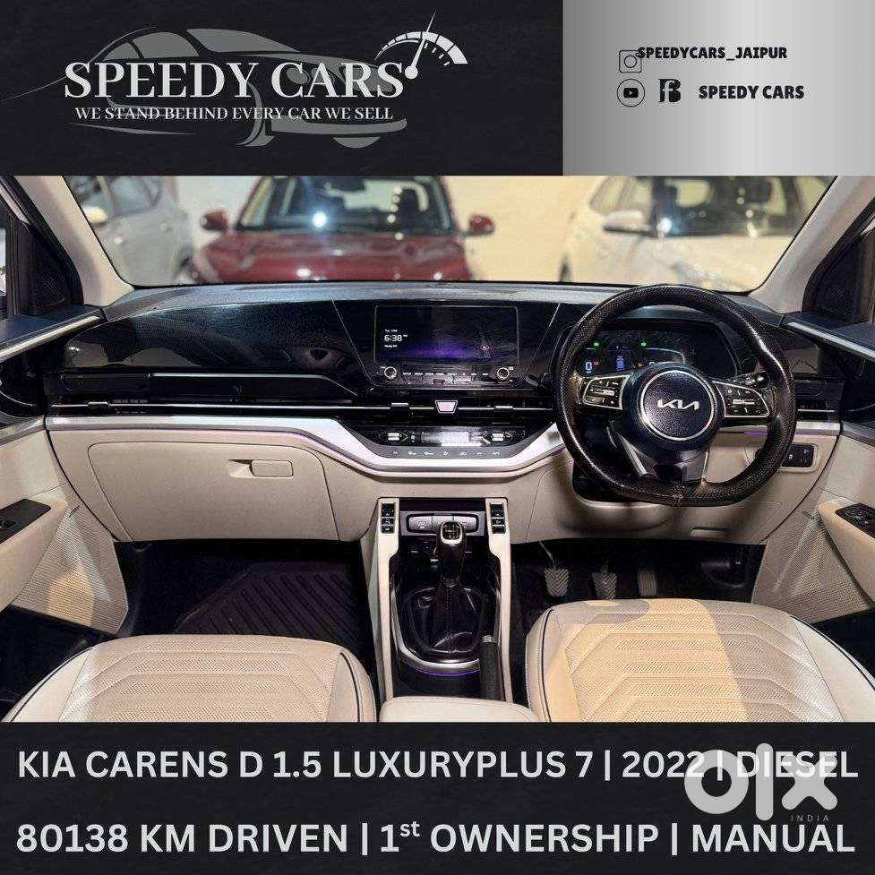 Kia Carens D1.5 Luxury 7str 6mt, 2022, Diesel