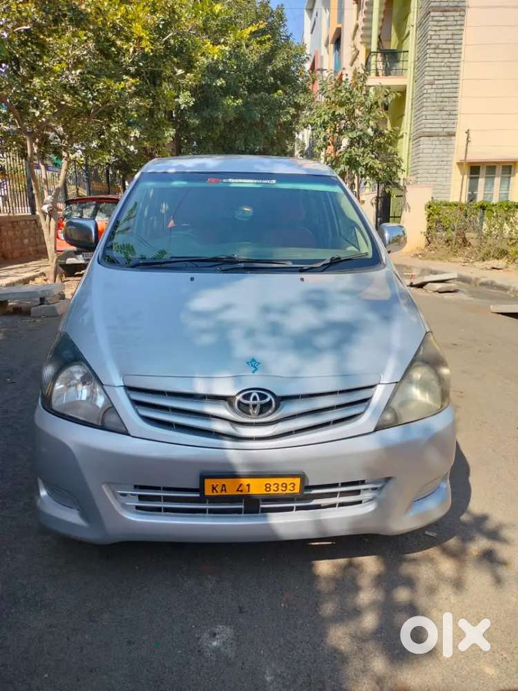 Running Documentstoyota Innova 2010 Model Full Condition Vehicle