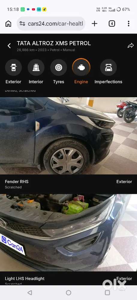 Tata Altroz Xm Petrol 2023