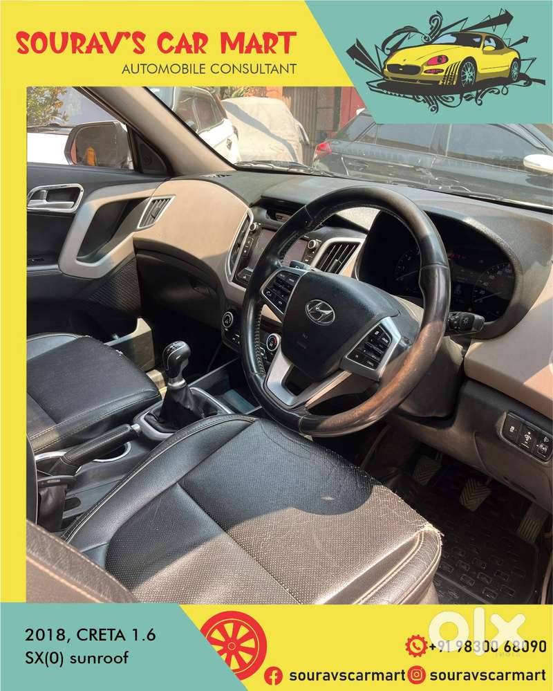 Hyundai Creta 1.6 Sx Plus, 2018, Petrol