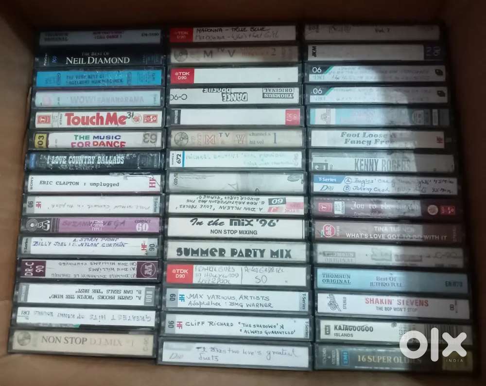 English audio cassettes