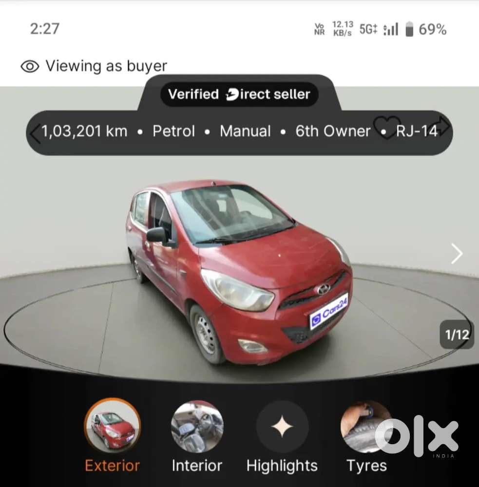 Hyundai I10 Petrol Manual 2013