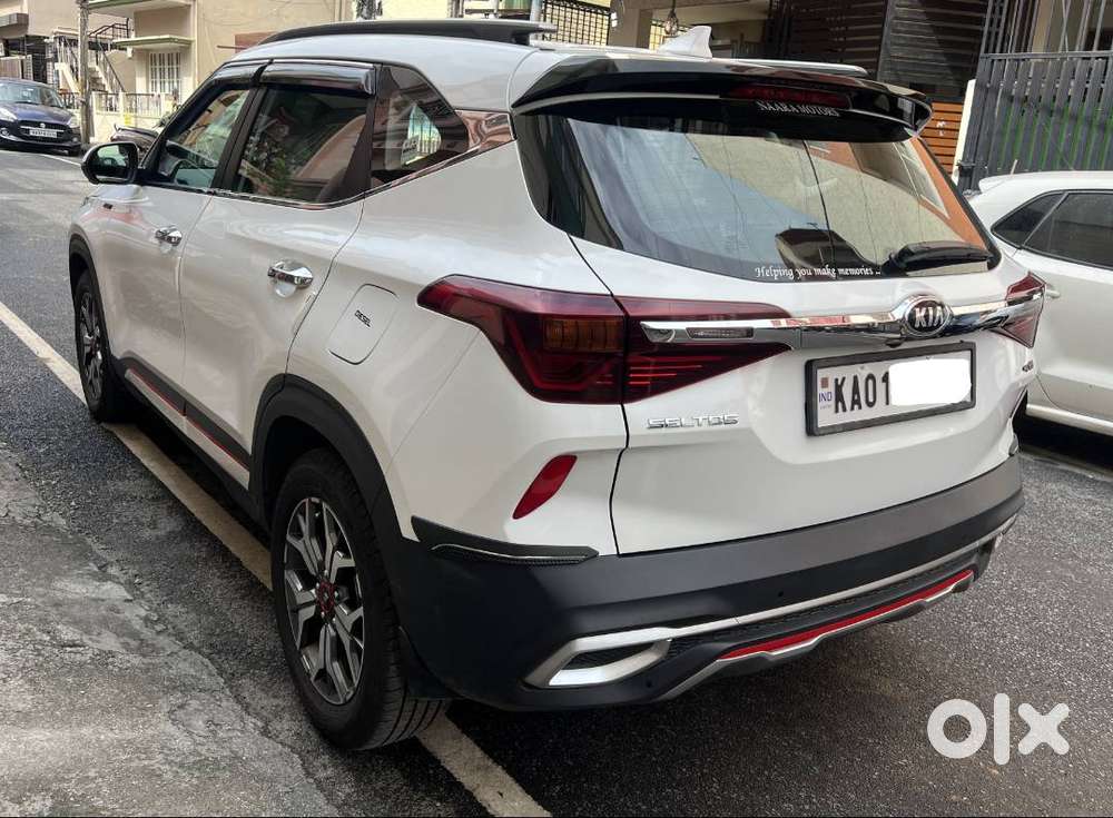 Kia Seltos Gtx Plus Diesel At Glacier White