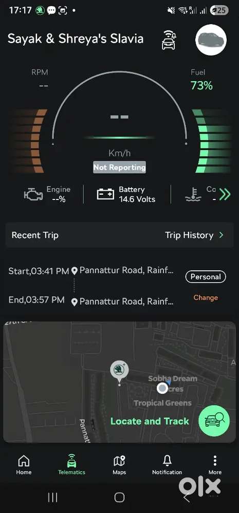 Skoda Slavia 1.0 Tsi Automatic Prestige  2023  6000 Km Driven