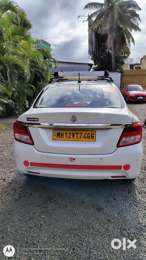 Yellow Plate T Permit Maruti Suzuki Dzire 2023 Car