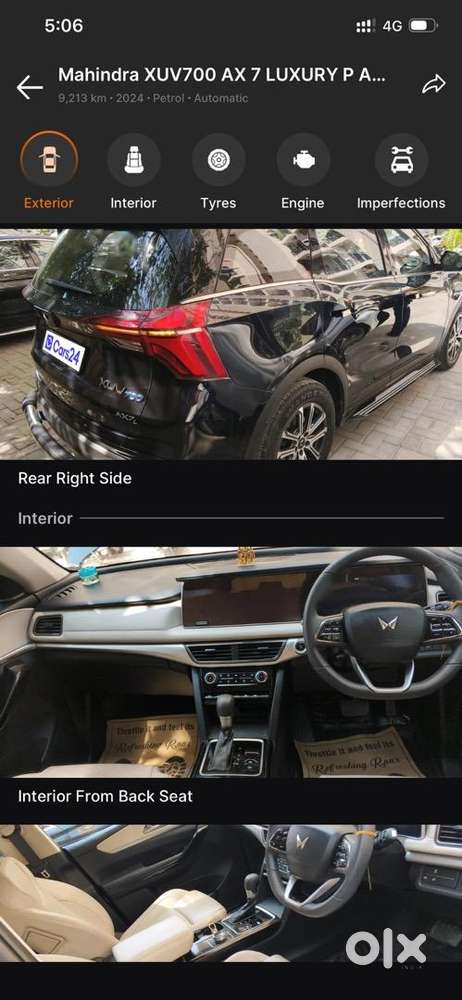 Mahindra Xuv700 2024 Petrol 9345 Km Driven