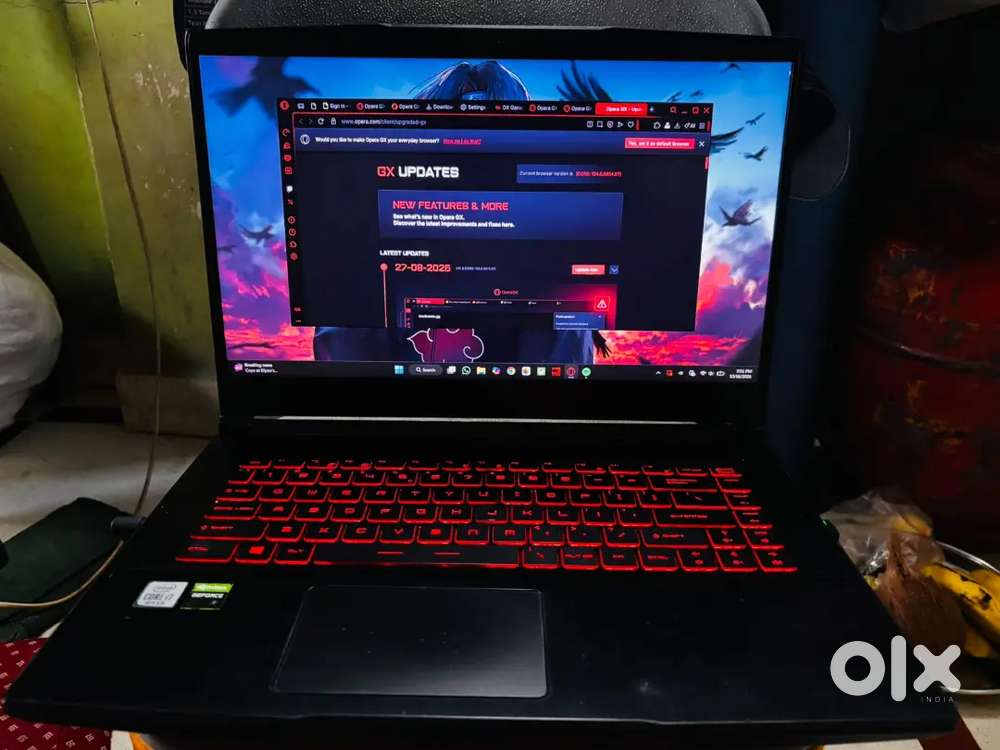MSI Laptop selling urgent with Zebronics transformer edition keyboard