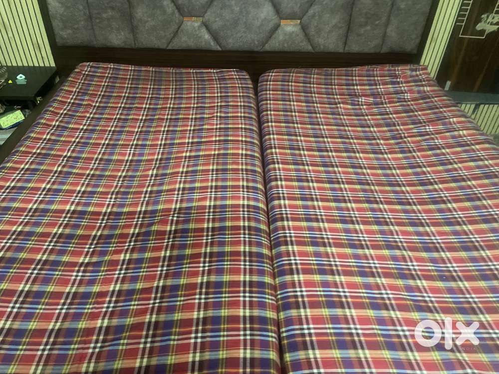 Double bed mattress have both sides soft & hard