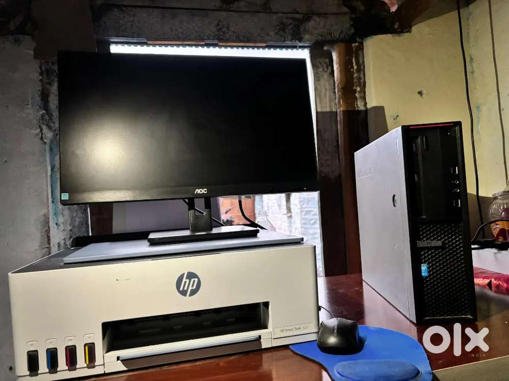 Computer and Hp printer