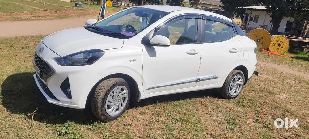 Hyundai Aura 2020 Cng Company Fitted 56000 Km Driven
