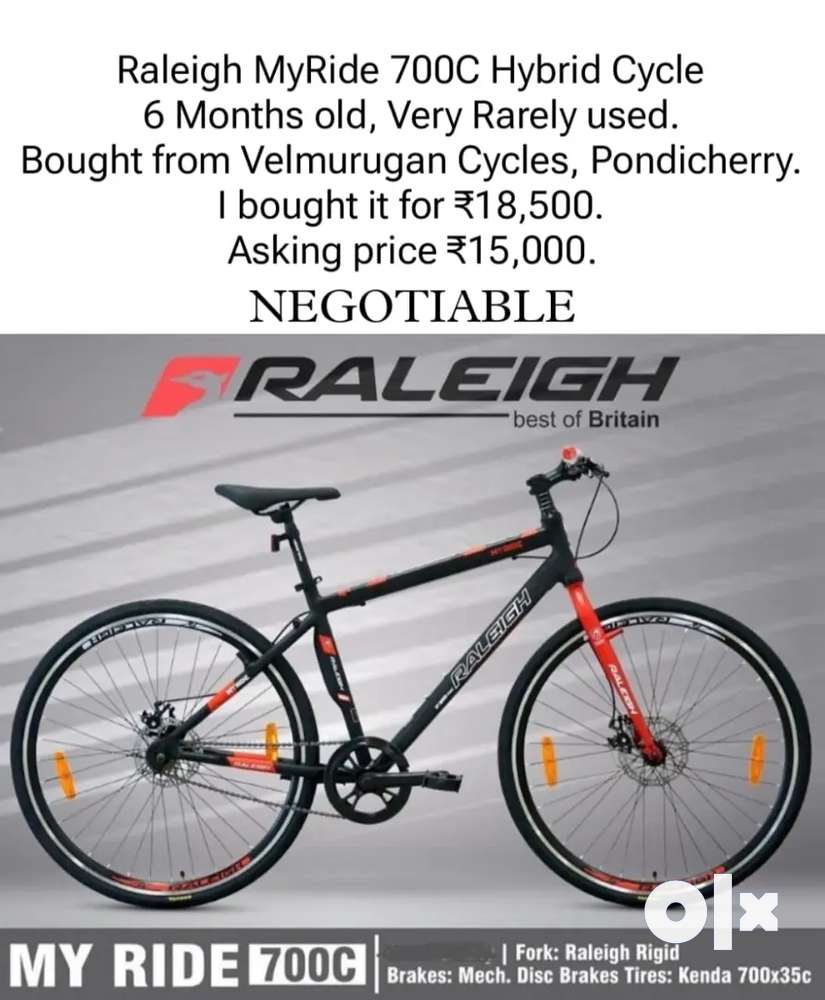 Raleigh my best sale ride 700c