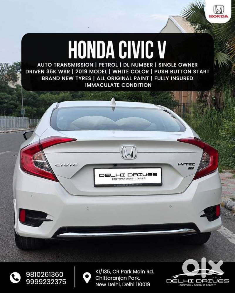 Honda Civic V, 2019, Petrol