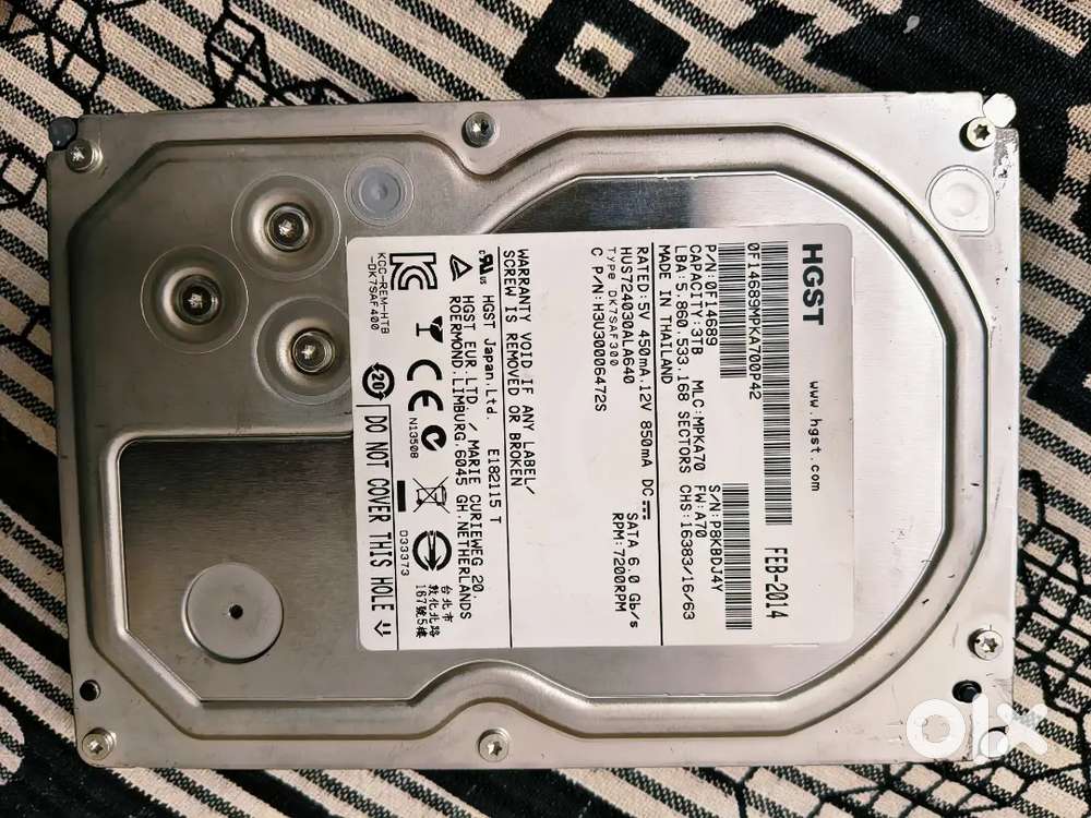 Western Digital and HGST Hard Disc
