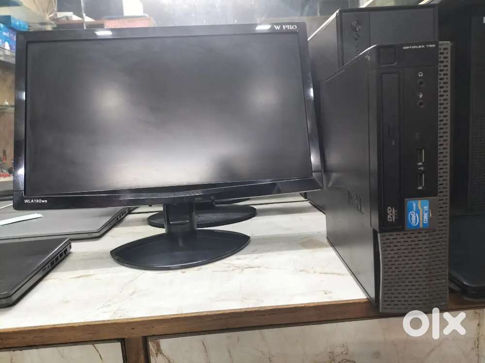 Full set PC Dell Core i3, 19 LED,  Windows 10 Pro