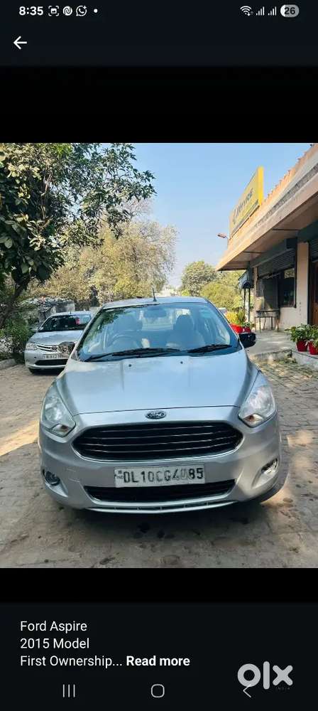 Ford Figo Aspire 2015 Petrol Well Maintained