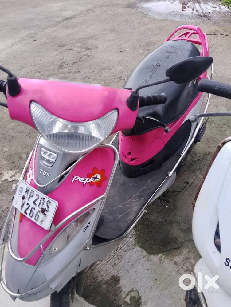 Tvs Scooty Pep Plus Pink Colour Price Bechna Hai Scooters 1820421700