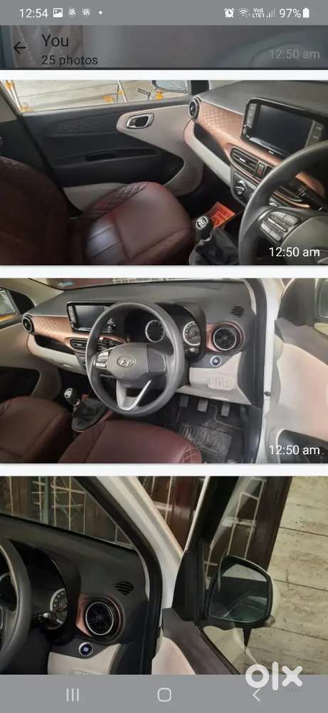 Hyundai Aura 2022 Sx Cng / Hybrids 22000 Km Driven