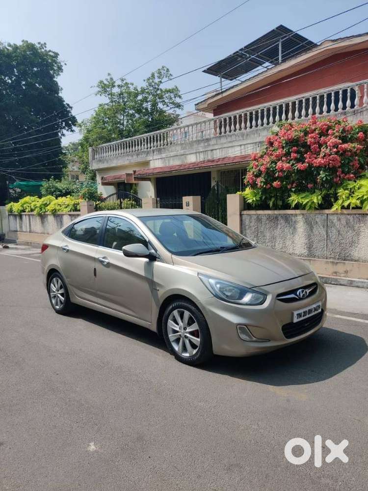 Hyundai Verna 1.6 Fluidic Vtvt S (o) At, 2012, Diesel